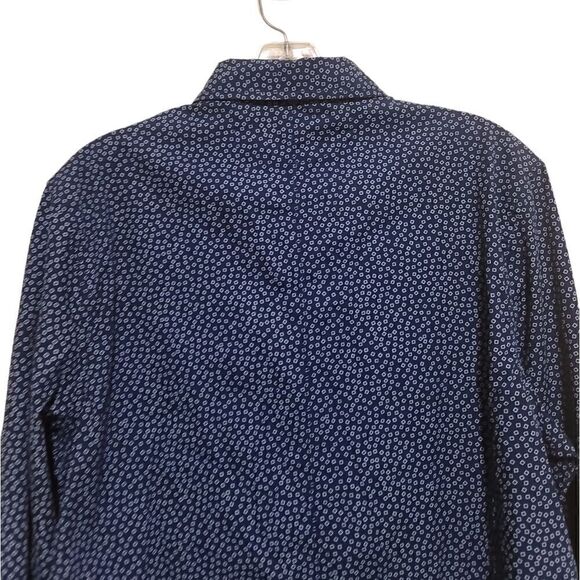 PD&C Men's Blue LongSleeve Button Down Shirt Sz Medium - Picture 6 of 8